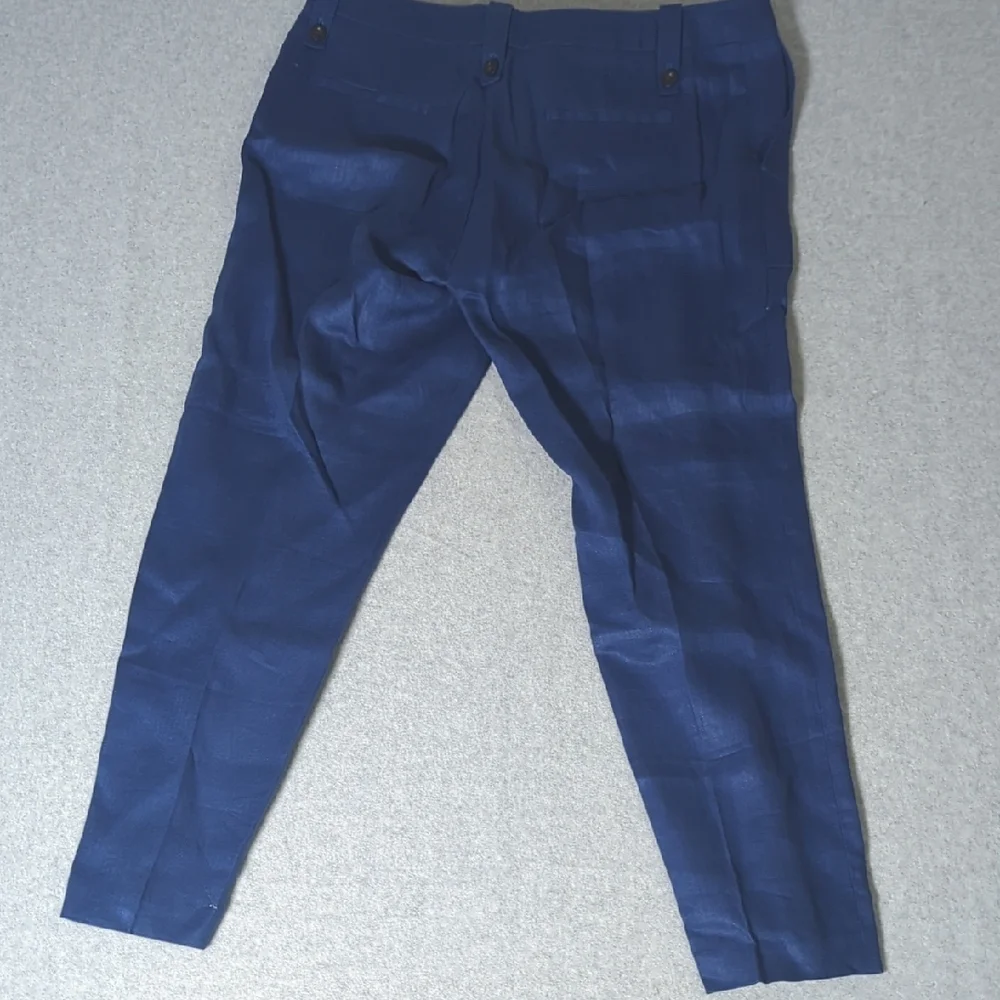 J. Crew Women's Straight Leg Pants in Deep Blue